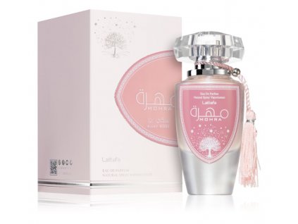 lattafa mohra silky rose parfum  for women