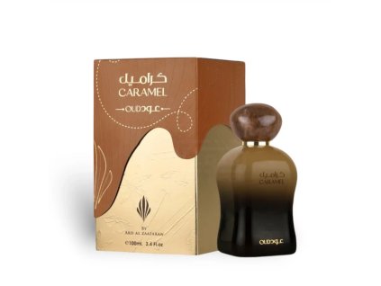 Ard Al Zaafaran Caramel Oud edp bottle and box 100ml by Orientalniparfem