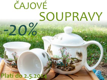 Slevová akce na čajové soupravy - 20%