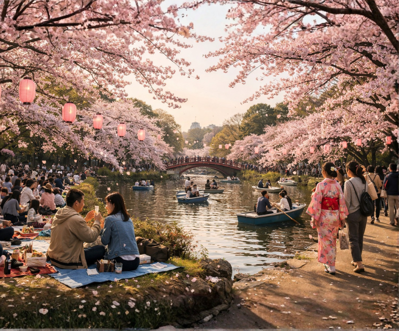 Hanami – svátek pomíjivé krásy, který okouzluje svět