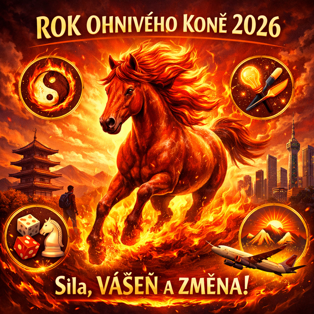 Rok Ohnivého Koně 2026 – rok odvahy, změn a velké energie
