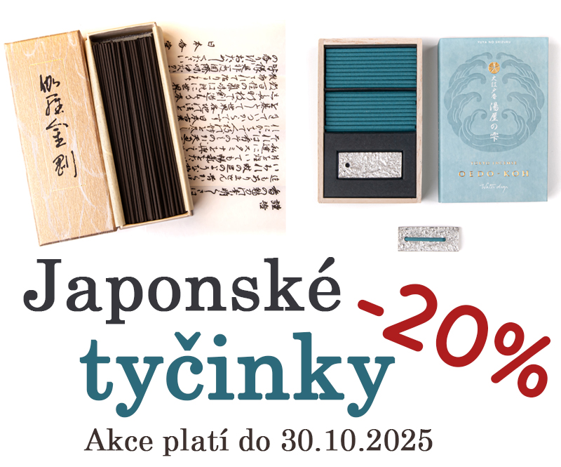 Japonské vonné tyčinky v běhu času