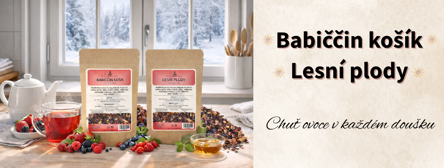 Novinka - Babiččin košík a lesni plody v 200g