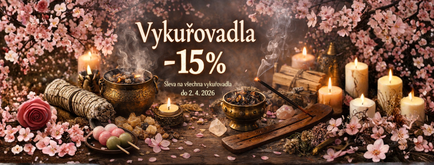 Akce-15% sleva na vykuřovadla