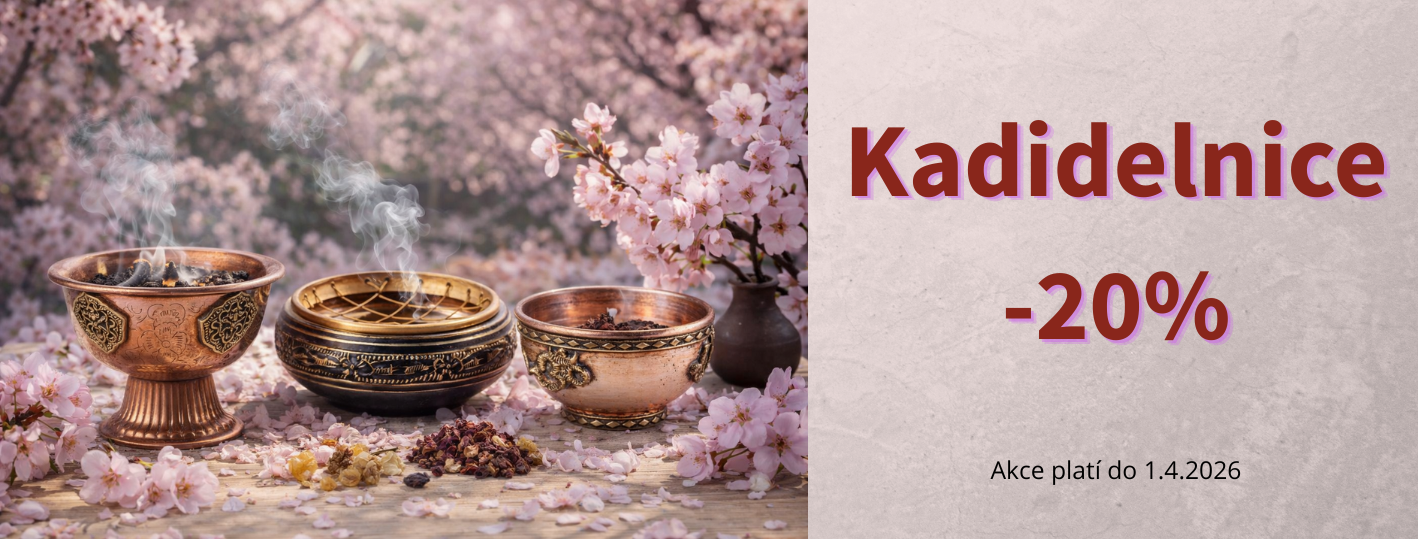 Akce-20% sleva na kadidelnice