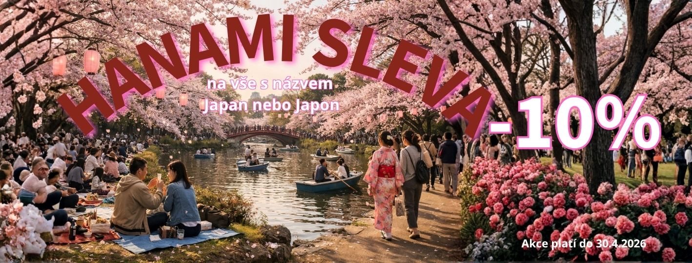Akce - Hanami - 20% sleva na vše Japan a Japon