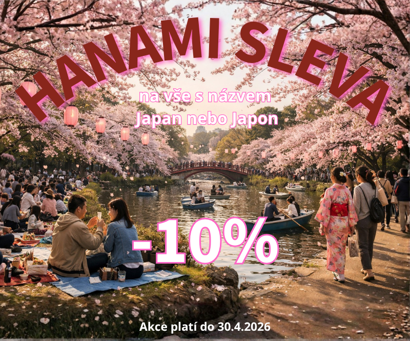 Akce - Hanami - 20% sleva na vše Japan a Japon