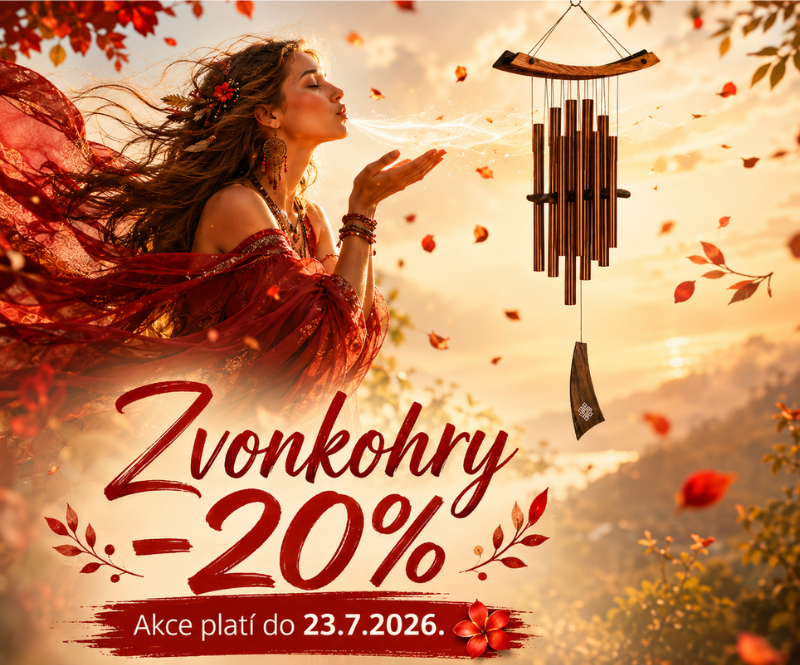 Akce - 20% sleva na zvonkohry