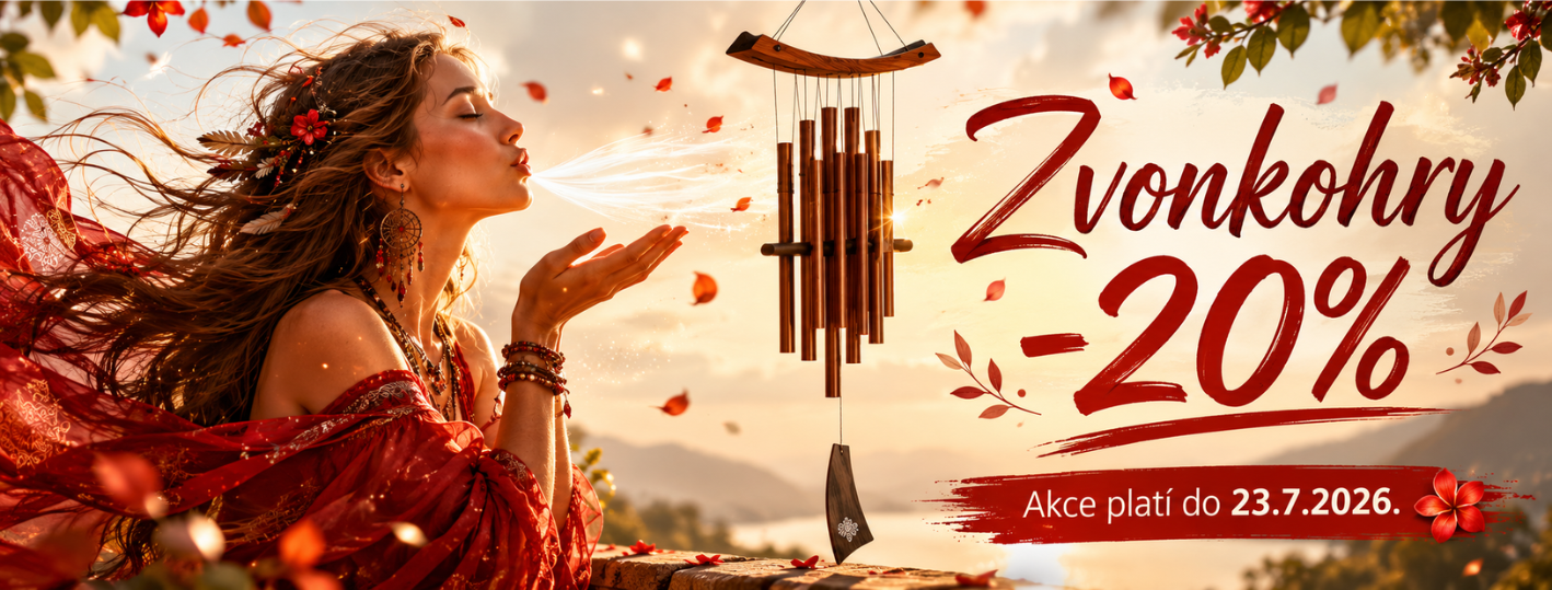 Akce - 20% sleva na zvonkohry