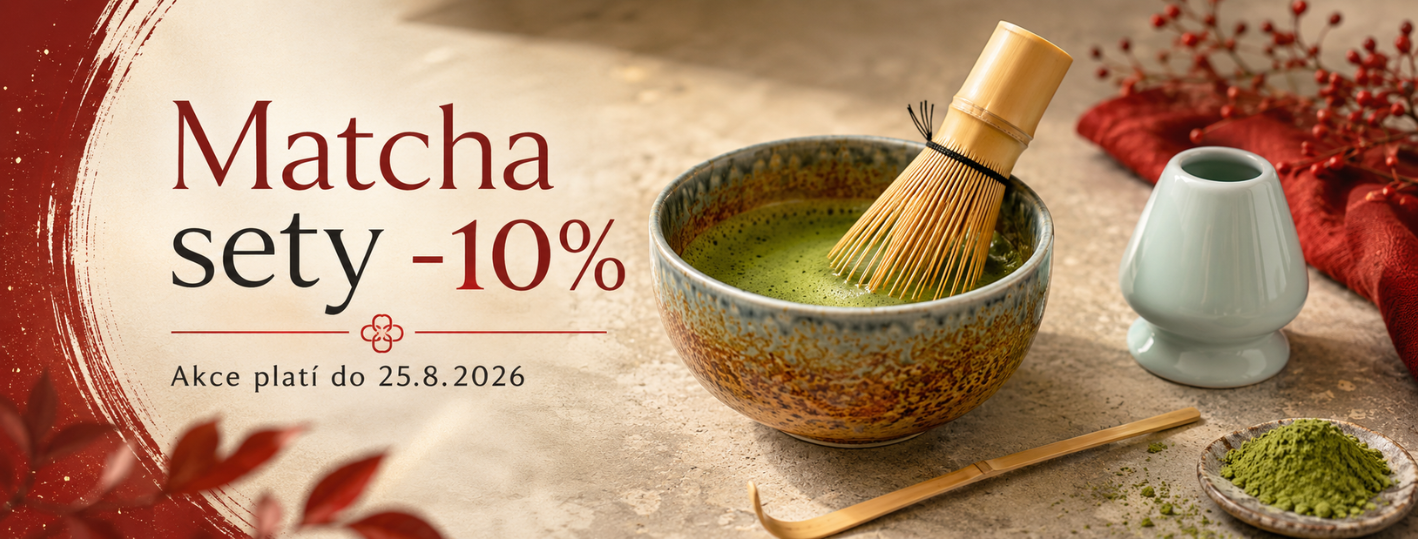 Akce-10% na matcha sety