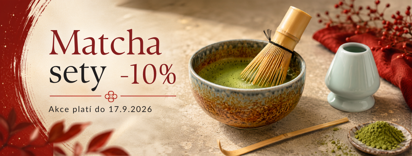 Akce-10% na matcha sety