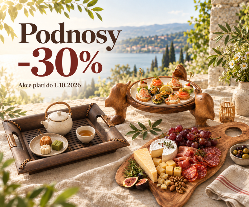 Akce-30% sleva na podnosy