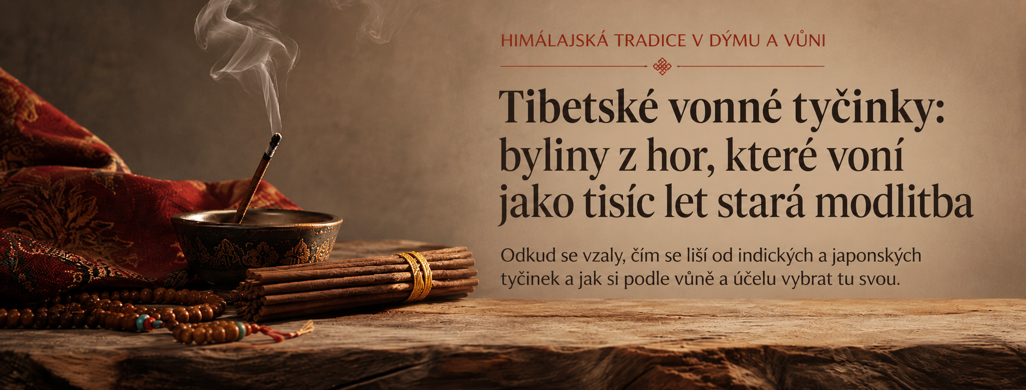Tibetské vonné tyčinky