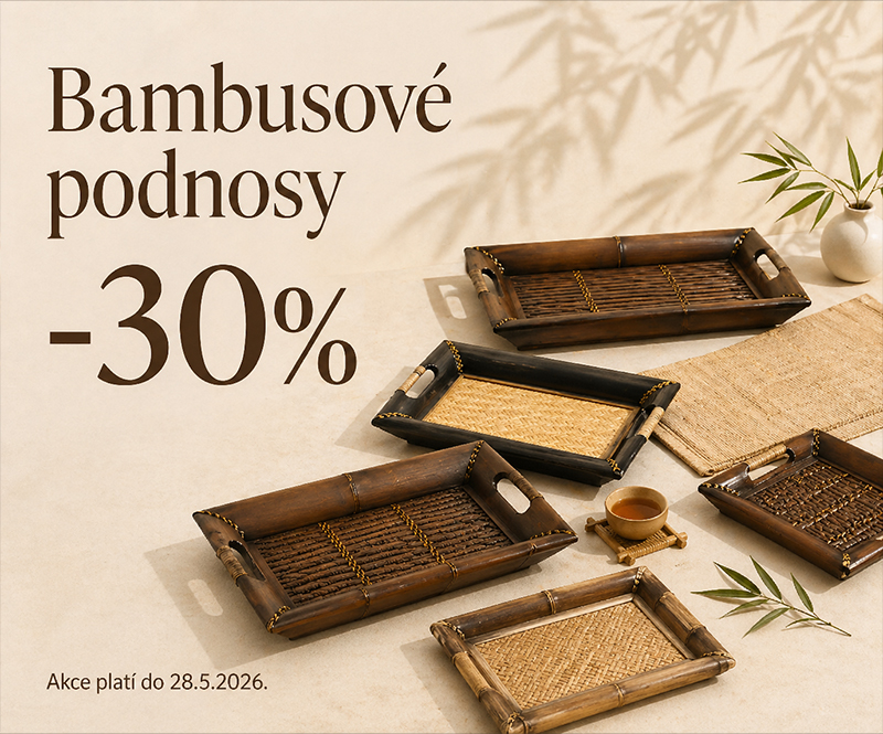 Akce - 30% sleva na podnosy a sety podnosů