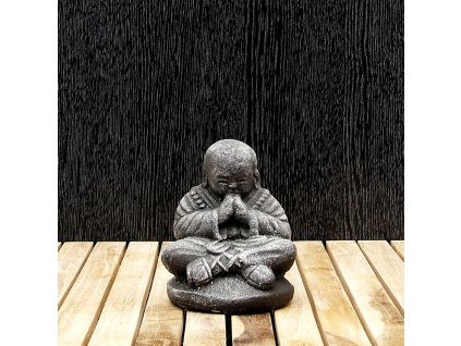 Soška kámen Monk Gassho 12 cm
