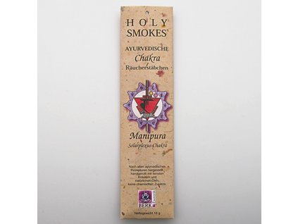 Čakrové tyčinky Holy Smokes Chakra 3 Manipura