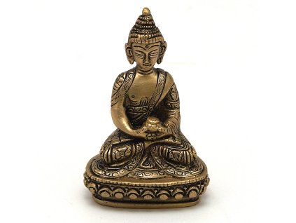 Soška kov Buddha 10 cm III