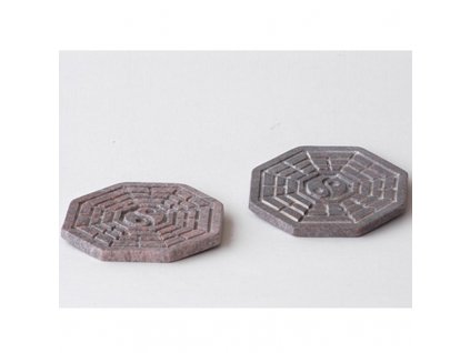 Stojánek na vonné tyčinky - talířek kámen yantra