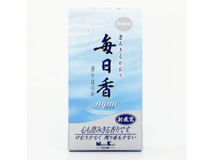 Japonské vonné tyčinky Nippon Mainichi-koh Aqua 310 ks