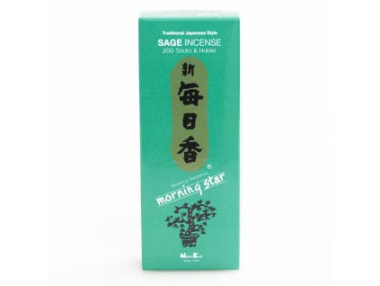 Japonské vonné tyčinky Nippon M/S 200 ks White Sage