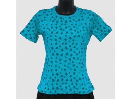 Tričko dámské Star L tyrkysová