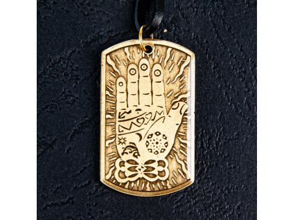 Amulet Symbol 37 Srdcová ruka Kršny