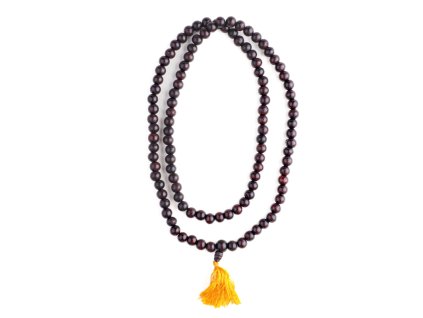 Japa Mala růžové dřevo 10 mm