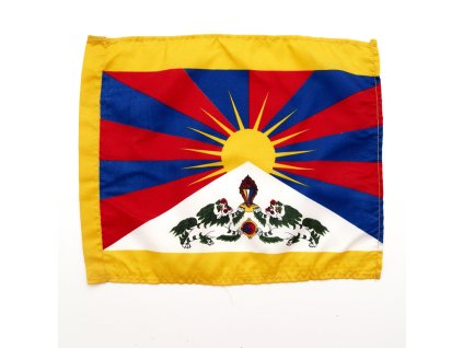 Tibetská vlajka 26 x 33 cm