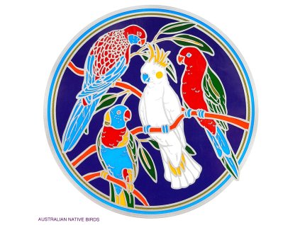 Mandala Sunseal V Australian Native Birds