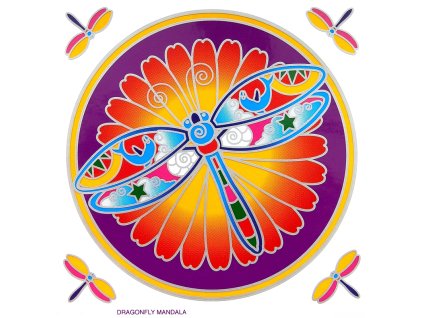 Mandala Sunseal V Dragonfly Mandala