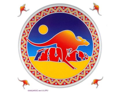 Mandala Sunseal V Kangaroo Uluru