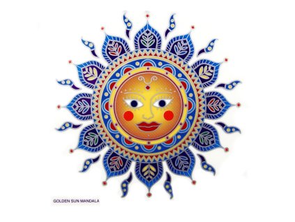Mandala Sunseal V Golden Sun