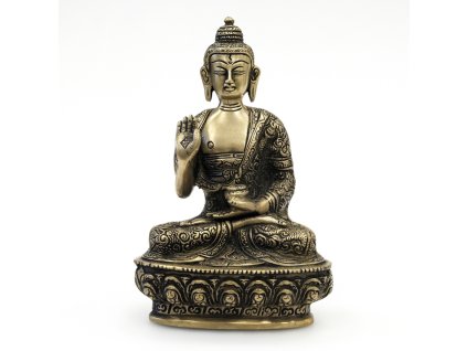 Soška kov Buddha 19,5 cm 01