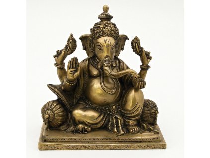Soška kov Ganesha 26 cm