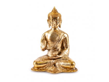 Soška kov Buddha 20 cm 01