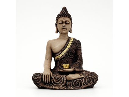 Soška resin Buddha I 24 cm
