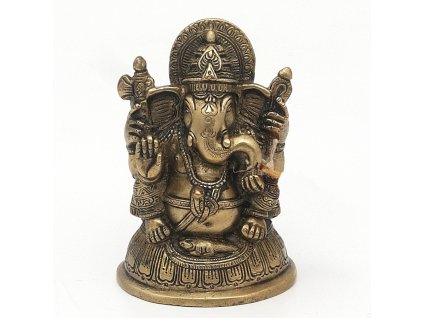 Soška kov Ganesha 12 cm