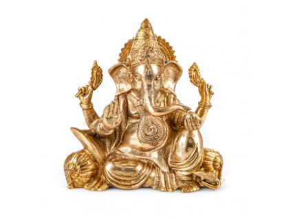 Soška kov Ganesha 24 cm