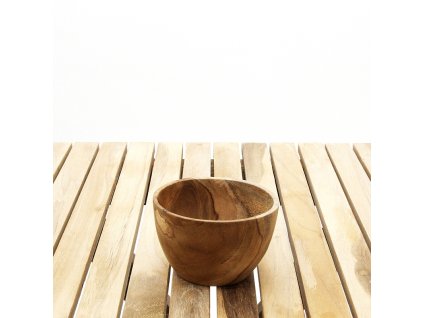 Teak miska 10 cm