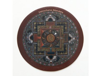 Samolepka Tibet - Vairochana Mandala