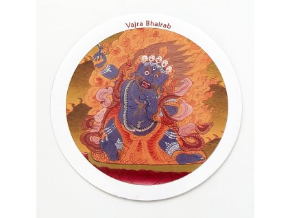 Samolepka Tibet - Vajra Bhairab