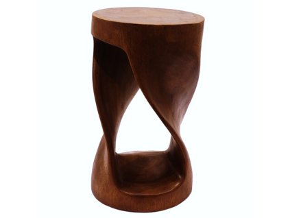 Stolička dřevo Round Twist