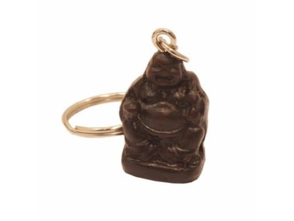 Klíčenka resin Happy Buddha 3 cm