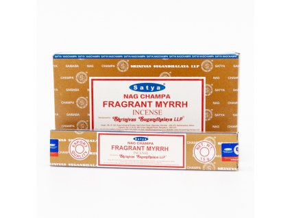 Indické vonné tyčinky Satya PK Fragrant Myrrh 15 g