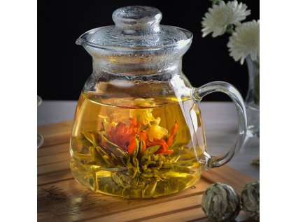 Kvetoucí čaj He Jia Huan Le - Rodinné štěstí
