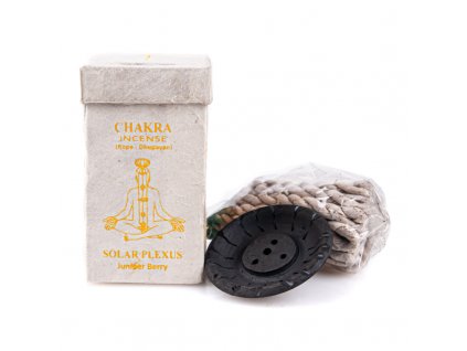 Tibetské vonné provázky Chakra Incense - Solar Plexus