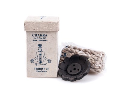 Tibetské vonné provázky Chakra Incense - Third Eye