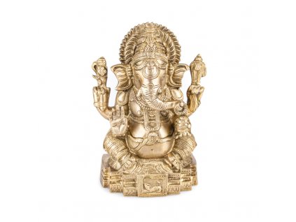 Soška kov Ganesha 27 cm