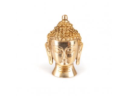 Soška kov Buddha hlava 11 cm