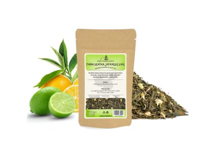 Čaj aromatizovaný Sencha Japanese Lime 50 g